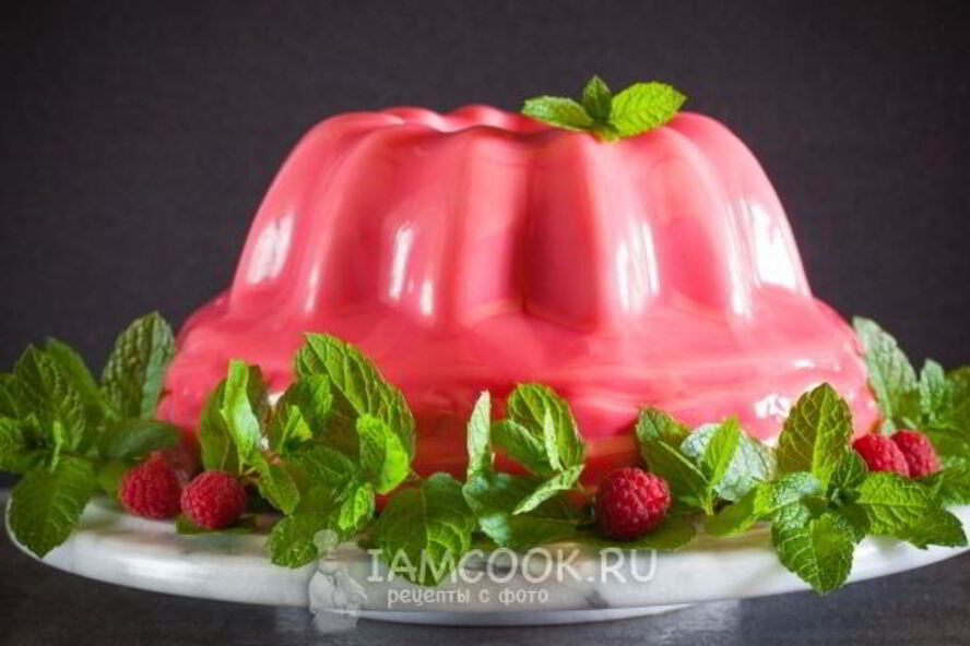 Рецепт малиновый муссовый торт