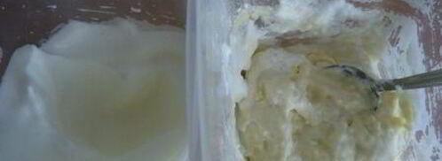 миндальный рулет с шоколадным муссом. Шаг 4