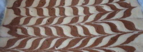 миндальный рулет с шоколадным муссом. Шаг 5