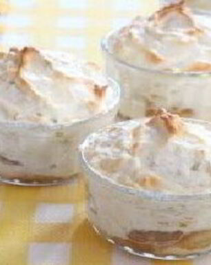 Мусс из белка с бананом и яблоком