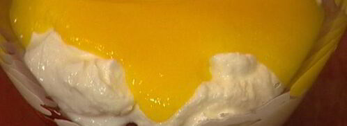 мусс из манго, йогурта и смородины. Шаг 5