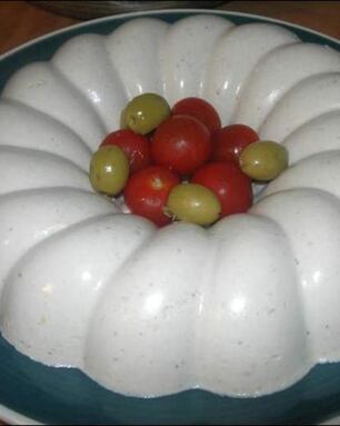 Мусс из сыра и тунца