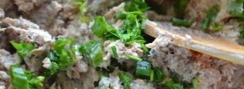 мусс из тунца на абрикосах. Шаг 3