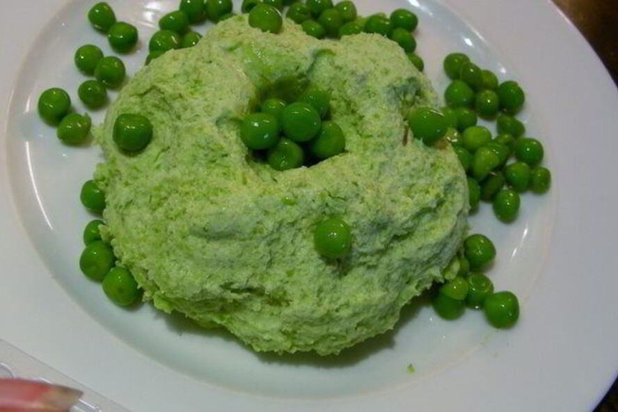 Рецепт мусс из зеленого горошка и спаржи