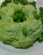 Мусс из зеленого горошка и спаржи