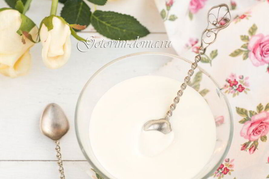 Рецепт мусс с белым шоколадом ваниль-базилик