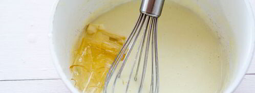 мусс с белым шоколадом ваниль-базилик. Шаг 6