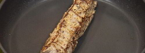 нежная говядина с муссом из кабачка и кремом из козьего сыра. Шаг 5