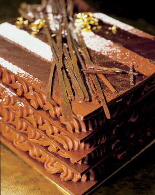 Пралине с шоколадно-карамельным муссом