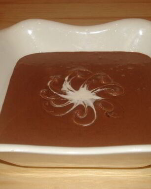 Шоколадно-яичный мусс