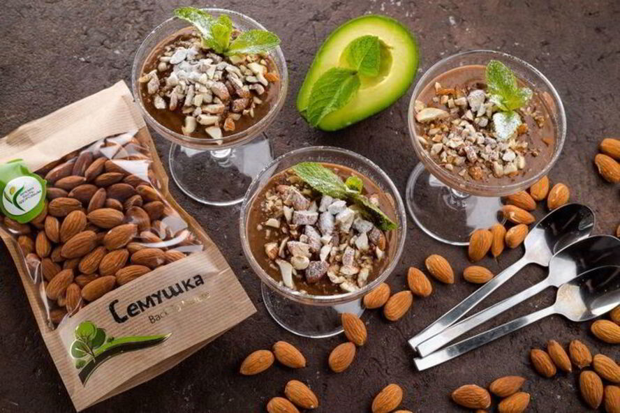 Рецепт шоколадный мусс из авокадо