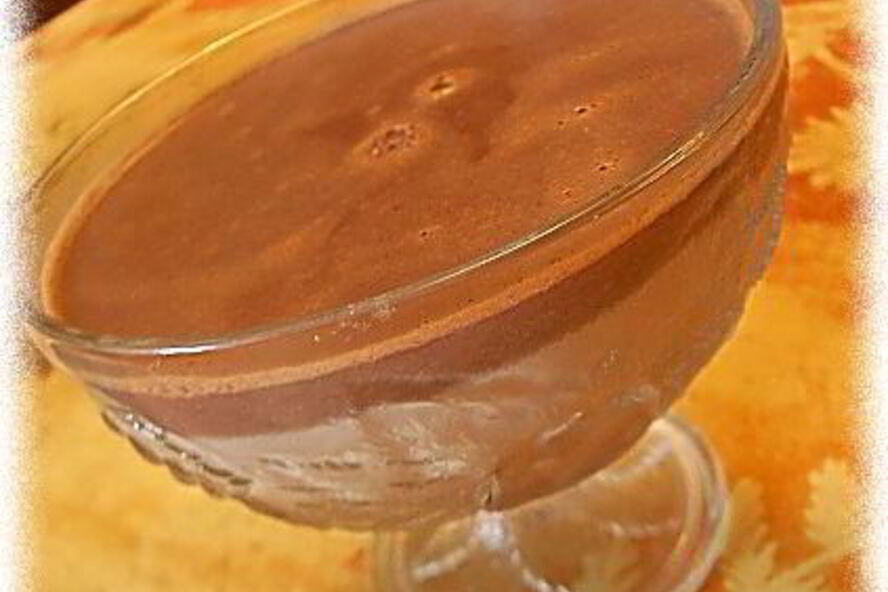 Рецепт шоколадный мусс из молока