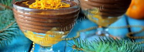 шоколадный мусс с апельсином. Шаг 7