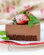 Шоколадный муссовый торт