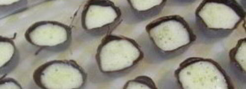 шоколадные конфеты с персиковым муссом. Шаг 7