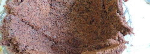 торт-купол цукотто с апельсиновым и шоколадным муссами. Шаг 9