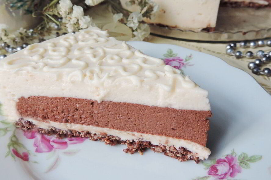 Рецепт торт-мусс без выпечки сладкий дуэт