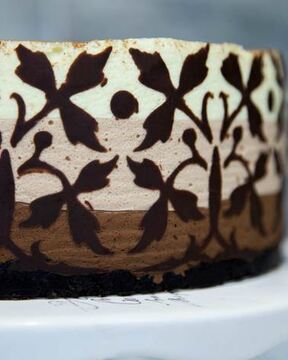 Торт-мусс Три шоколада