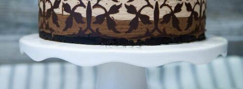 торт-мусс три шоколада. Шаг 13