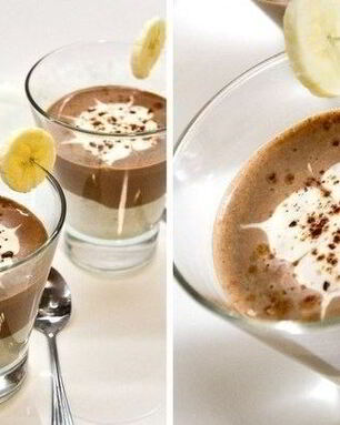 Творожно-банановый мусс для худеющих