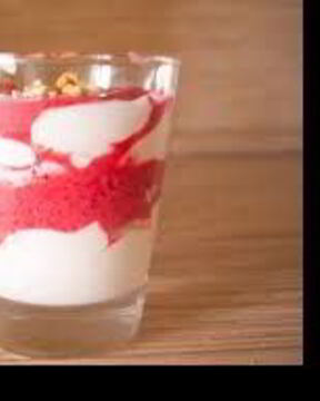 Творожно-ягодный мусс