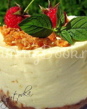 Творожный мусс с ананасом