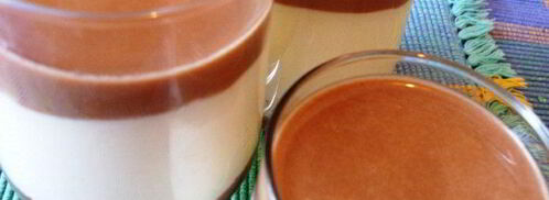 творожный мусс с ореховой нугой и шоколадным марципаном. Шаг 8