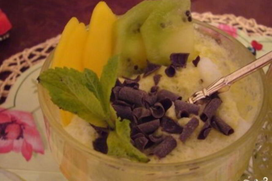 Рецепт творожный мусс с желатином