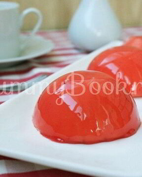 Ванильный мусс в глазури