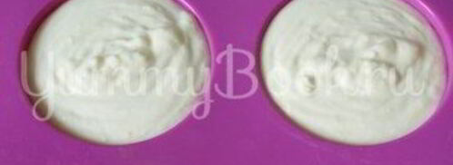 ванильный мусс в глазури. Шаг 3