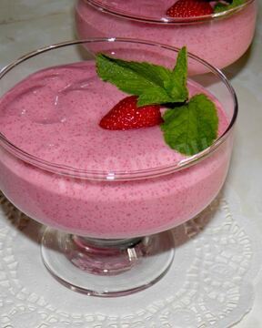 Ягодный мусс