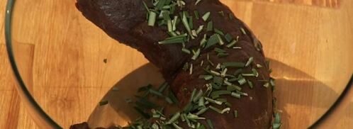 оленина с розмарином под шоколадным соусом. Шаг 2