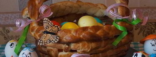 ароматный пасхальный венок. Шаг 6