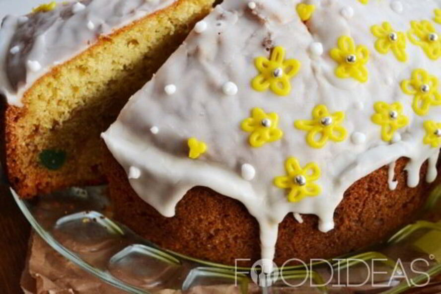 Рецепт бездрожжевой кулич