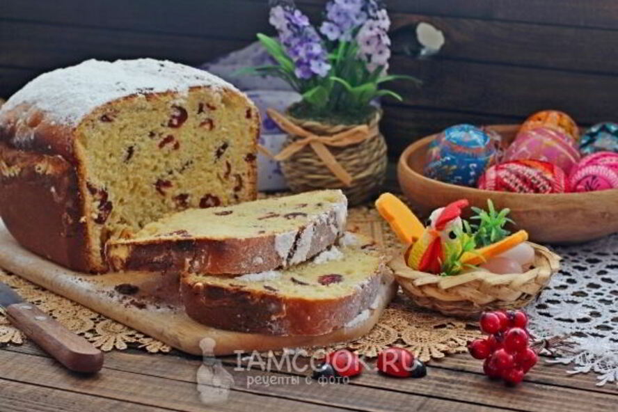 Рецепт быстрый кулич в хлебопечке