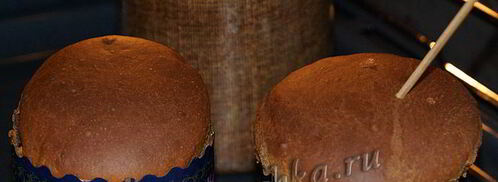 домашний пасхальный кулич. Шаг 7