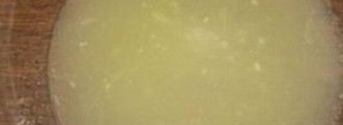 глазурь для кулича с лимоном. Шаг 3