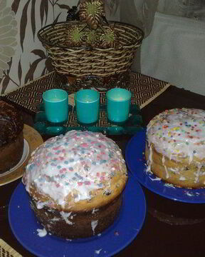 Кулич к пасхе