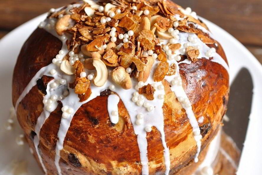 Рецепт кулич на сметане