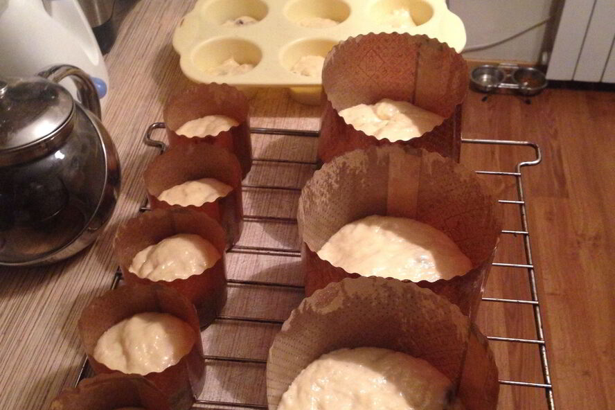 Рецепт кулич пасхальный с изюмом и ванилью