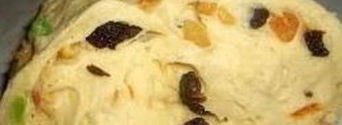 кулич с изюмом и цукатами. Шаг 6