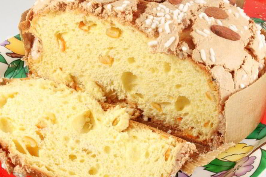 Рецепт миндальный кулич с изюмом