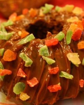 Овсяный кулич в микроволновке