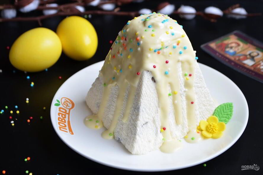 Рецепт пасха с белым шоколадом