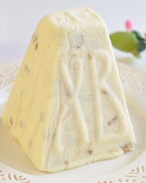 Пасха со сливками без яиц