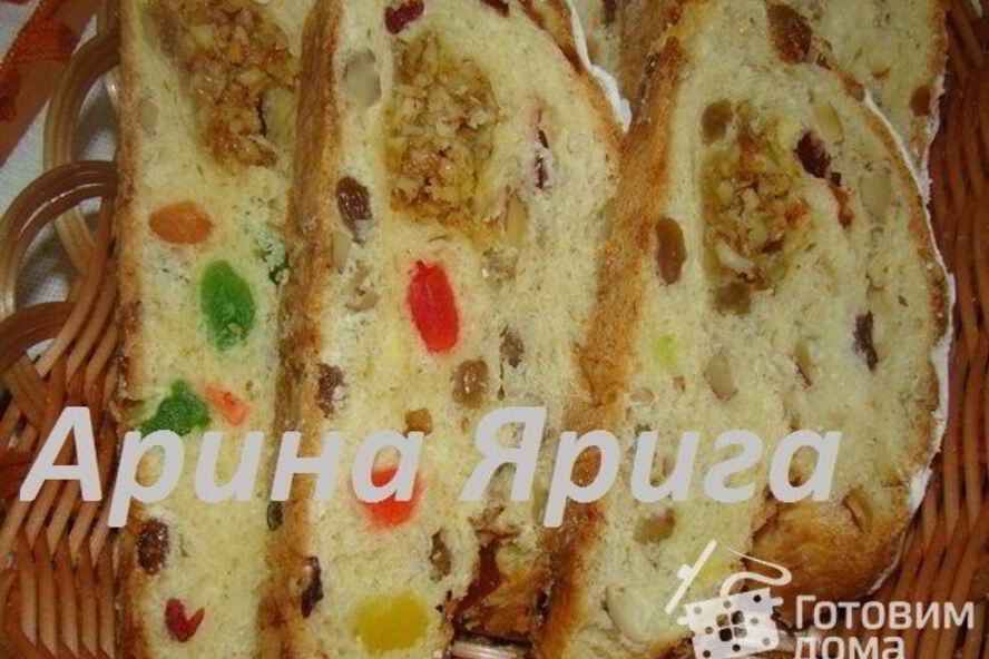 Рецепт пасхальный хлеб