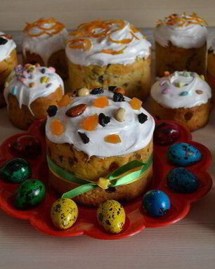 Пасхальный кулич-бриошь