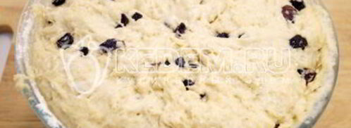 пасхальный кулич с изюмом. Шаг 5