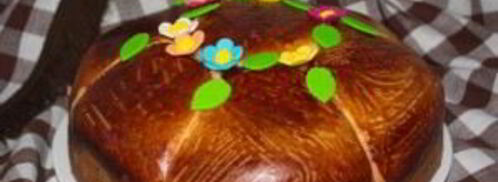 пасхальный сдобный каравай. Шаг 7