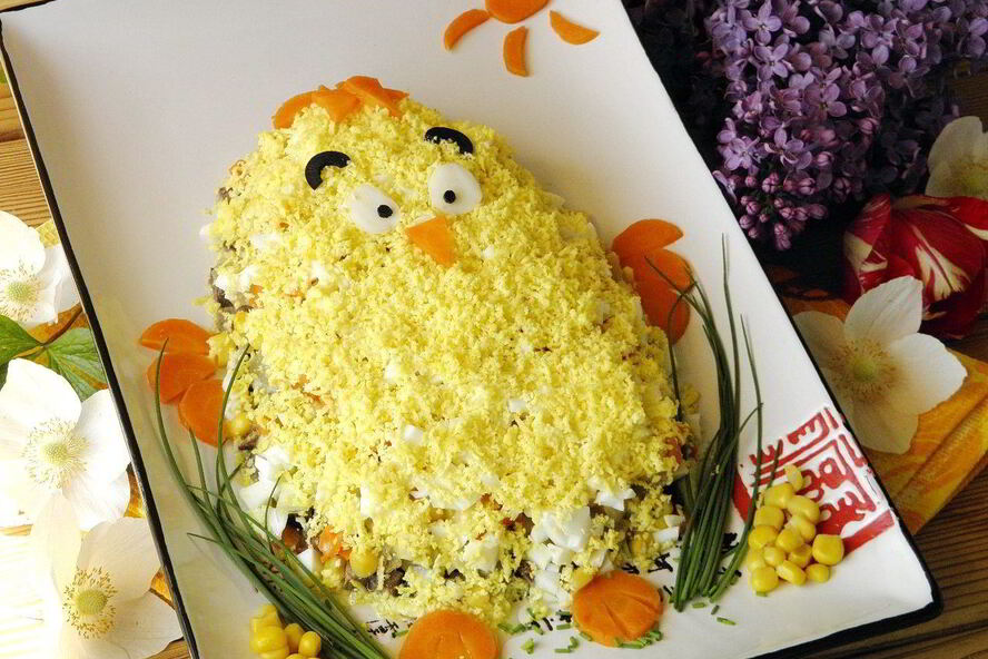 Рецепт пасхальный цыпленок